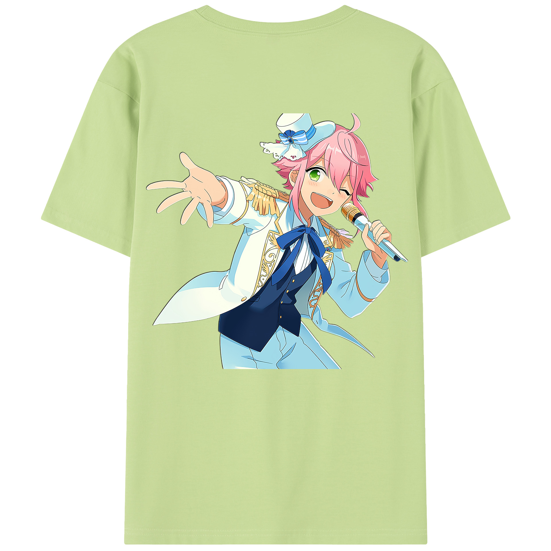 （画像用） あんさんぶるスターズ! Ensemble Stars 綿100％半袖Tシャツ（背面プリント）